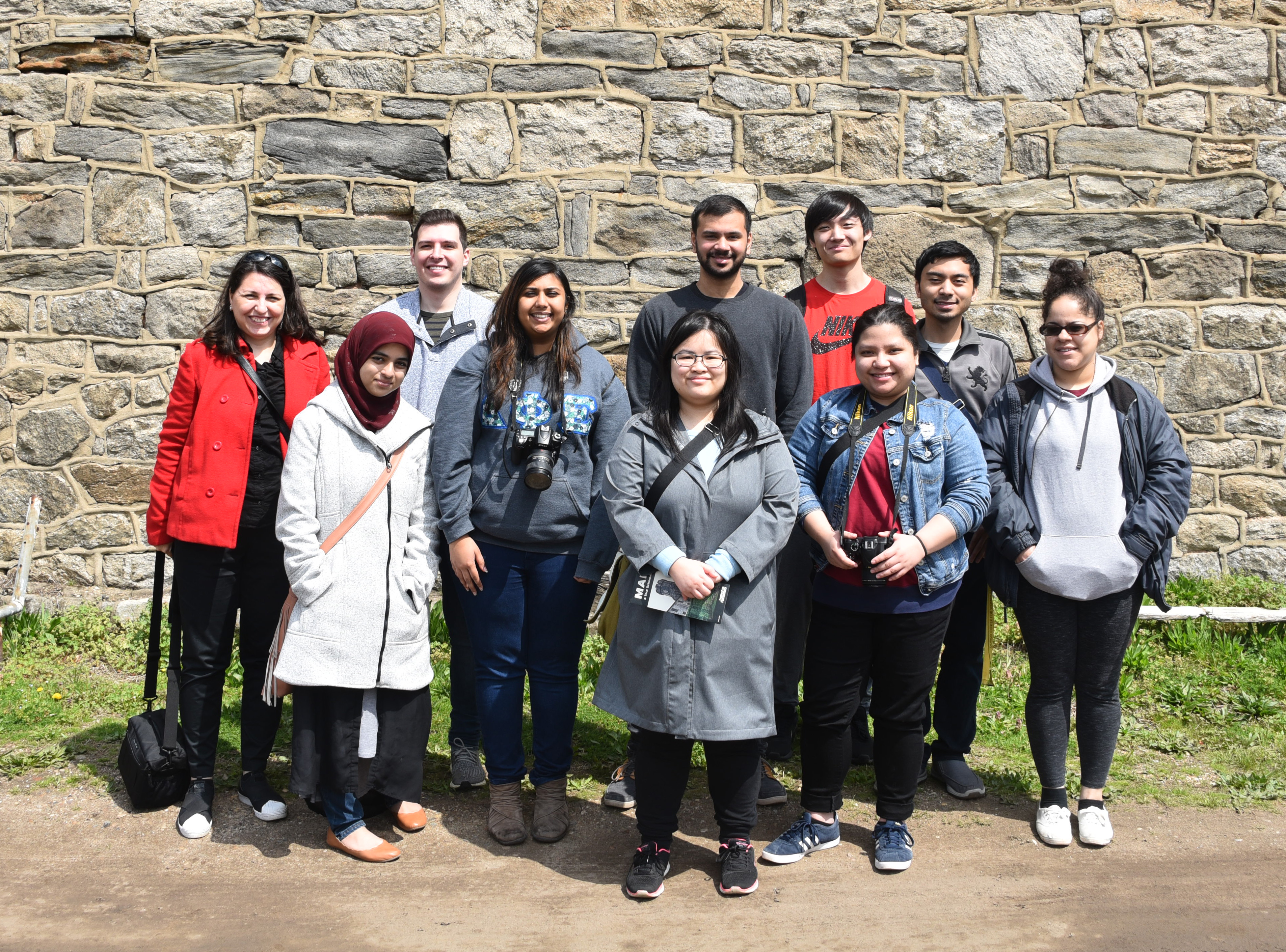 Dr Burcak Ozludil, NJIT College of Architecture and Design and study tour participants