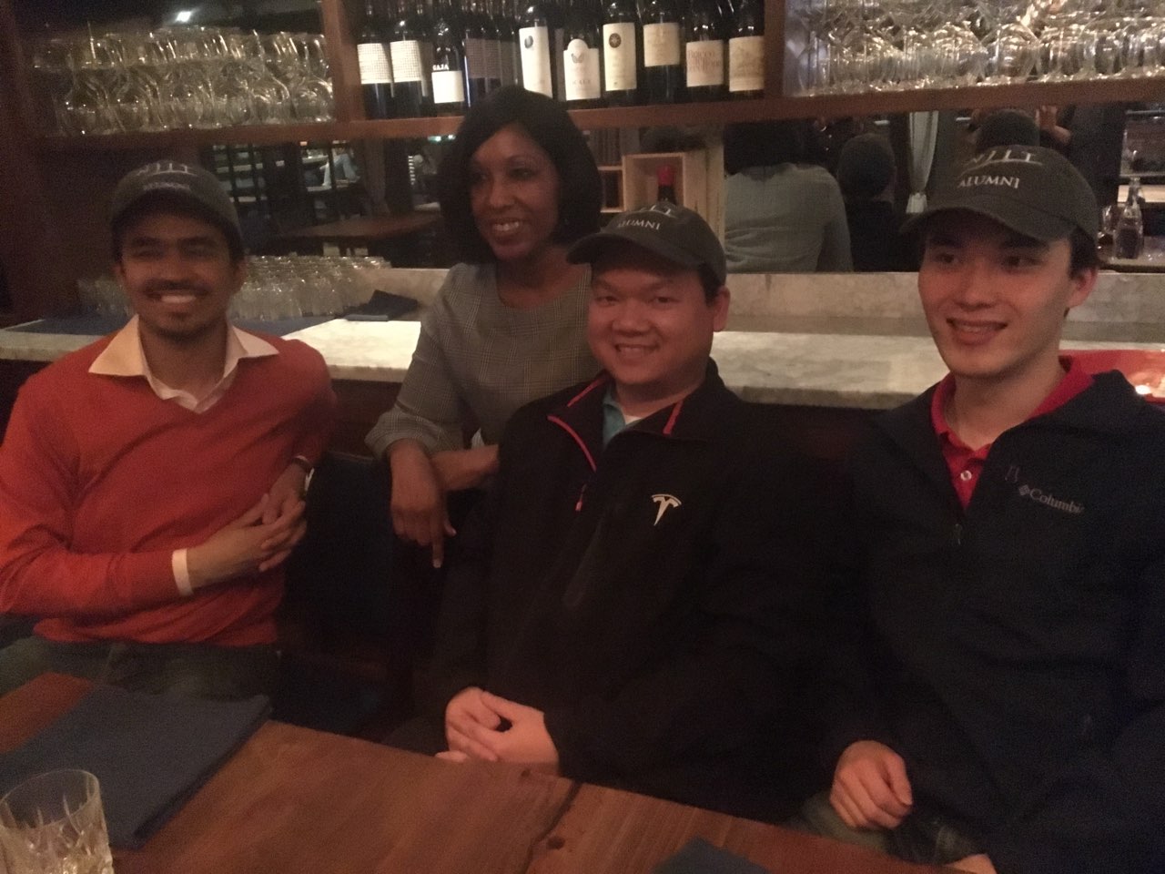 Meeting up with Alumni in Palo Alto, California (Salman Naqvi &#039;10H, Lois Chipepo, Phong Pham &#039;11H, and David Ching &#039;14H)
